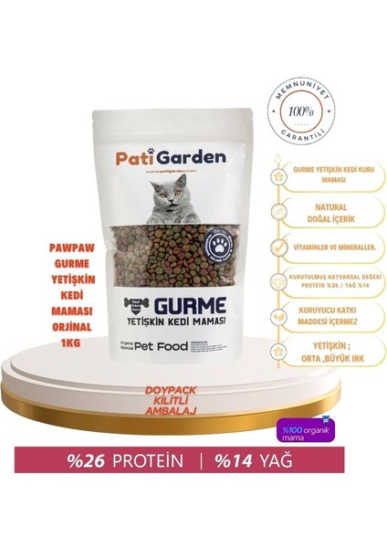 Pawpaw Gurme Kedi Maması 1 kg modelleri