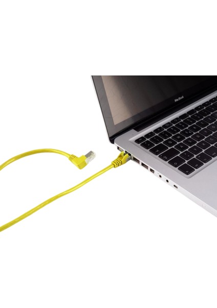 3 mt Cat6 S/ftp Dirsek Kablo