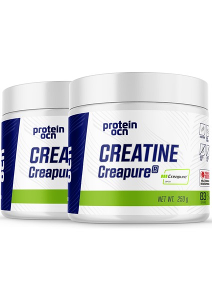 Creatine Creapure - Aromasız - 250 gr x 2 Adet