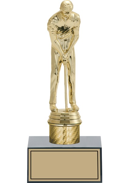Golf Figürlü Ödül Kupası-Okul Kupası - Hediye Kupa 22 cm FG001