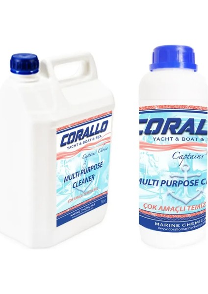 Multı Purpose Cleaner - Tüm Yüzeyler Için Güçlü Leke Çıkarıcı - 5lt Ambalaj