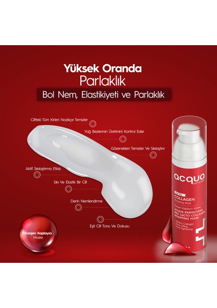 Collagen Wrapping Mask Kolajen Soyulabilen Cilt Bakım Maskesi 70 ml