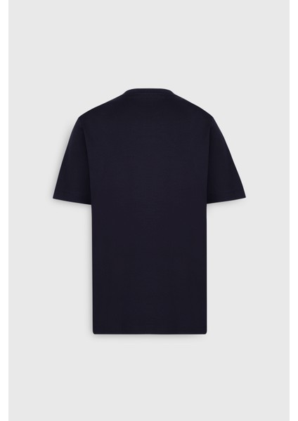 %100 Pamuk Modern Fit Normal Kesim Bisiklet Yaka Tişört