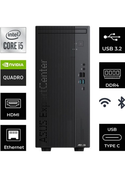 D700ME  Intel Core I5-13500 32GB 512GB SSD Quadro T1000 4gb Freedos D700ME-5135000410-49