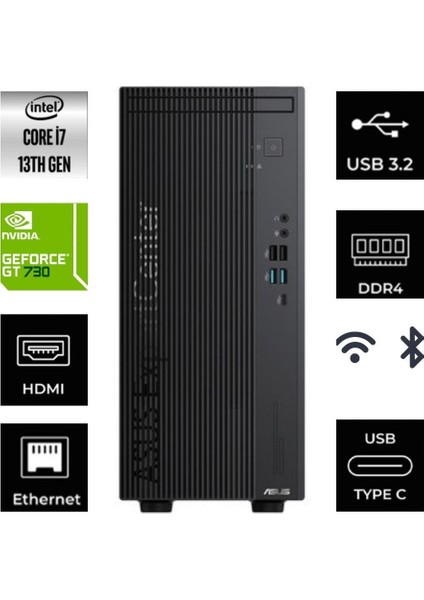 D700ME Intel Core I7-13700 32GB 4tb SSD GT730 4gb Freedos D700ME-5135000410-173