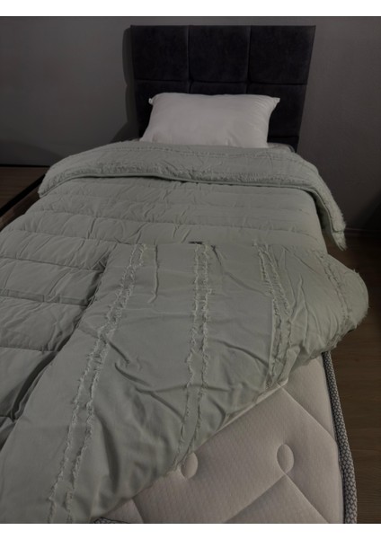 Saten %100 Pamuk Saten Tek Kişilik Yorgan Avola V2 Adaçayı fiyatları