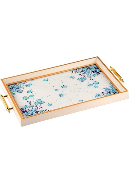 A08-006 Safire Çerçeveli Tepsi 31X46CM 82560