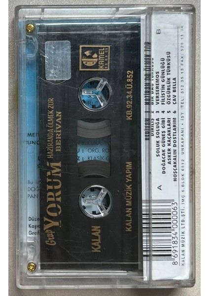 Grup Yorum – Haziranda Ölmek Zor Berivan Kaset fiyatları