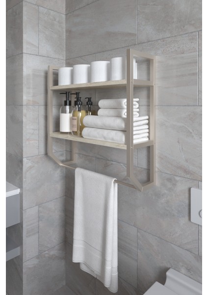 Aura Banyo Rafı , Çok Amaçlı Düzenleyici, Raf Ünitesi, 60 cm