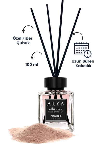 Nature's Scents Powder Bambu Çubuklu Oda Kokusu- Pudra Kokusu modelleri