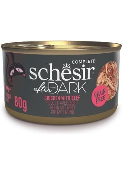 After Dark Tavuklu ve Sığır Etli Konserve Kedi Maması 80 gr 6'lı fiyatları