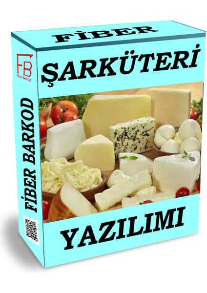 Şarküteri Barkod Sistemi-5 / Fiber Barkod