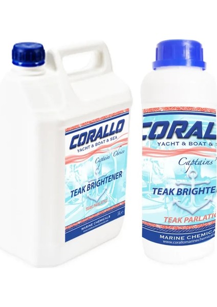 Teak Cleaner (Sıvı Teak Temizleyici) - 5 Lt Ambalaj
