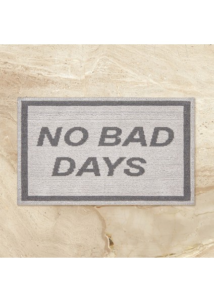 Soft No Bad Days Banyo Paspası - Ekru - 50X80 cm
