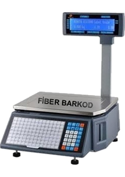 Şarküteri Barkod Sistemi-4 / Fiber Barkod