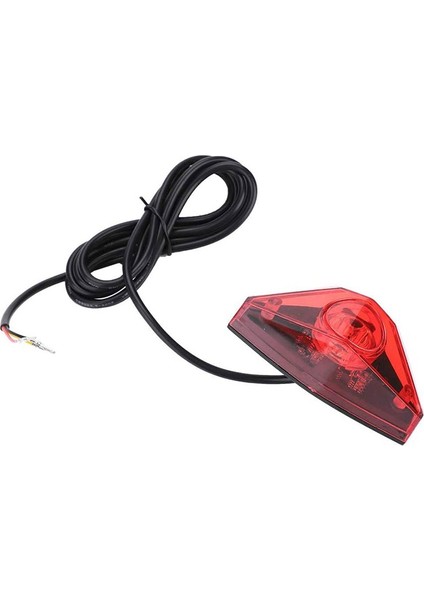 Ebike Brake Rear Light Electric Bicycle Tail Light DC6V 12V 24V 36V 48V 60V LED Ebike Light Electric Bicycle Lamp (Yurt Dışından)
