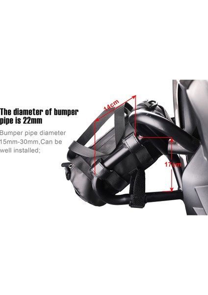 Rhinowalk Motosiklet Çantası Bisiklet Çantası Büyük Kapasiteli Motosiklet Eyer Çantaları Motosiklet Yan Alet Çantaları (Yurt Dışından)