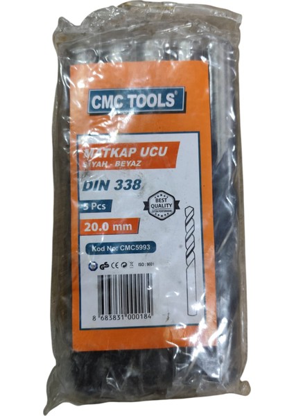Fdn Cmc Matmak Ucu Siyah 20 mm 5 Adet
