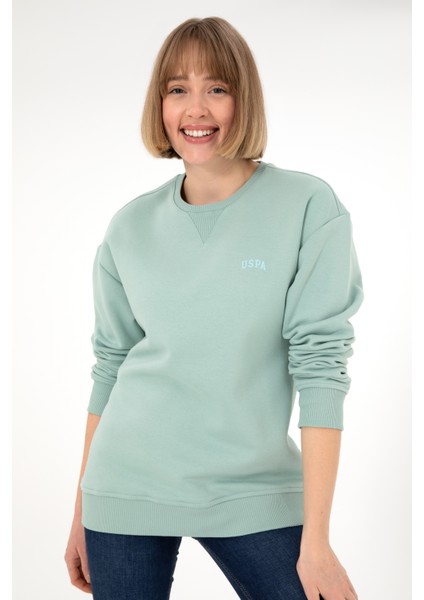 Erkek Su Yeşili Sweatshirt 50295148-VR048