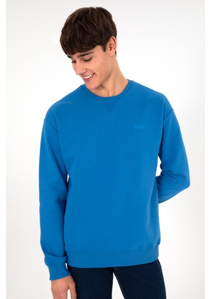 Erkek Kobalt Sweatshirt 50295148-VR077