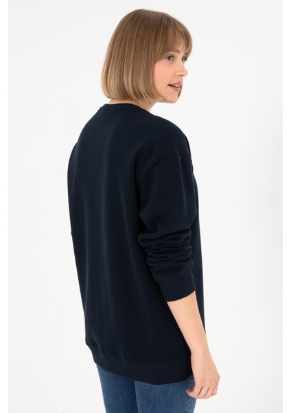 Erkek Lacivert Sweatshirt 50295148-VR033