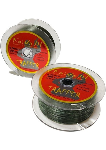 Jıl Trapper 300M Grey Misina 0.25 mm