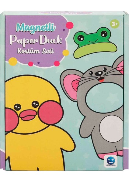 Magnetli Paper Duck Kostüm Seti