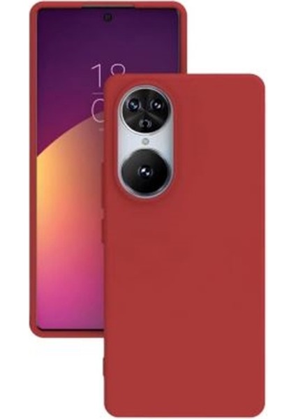 Reeder S19 Max Pro S Edge Kılıf Biye Mat Lüx Silikon Kırmızı