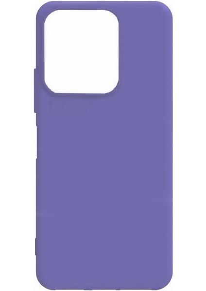 Reeder S71 Kılıf Biye Mat Silikon Lila