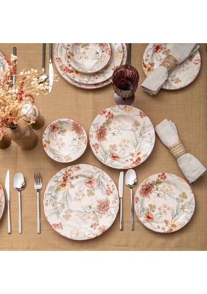 Istanbul Porselen Ayasofya 24 Parça 6 Kişilik Yemek Takımı