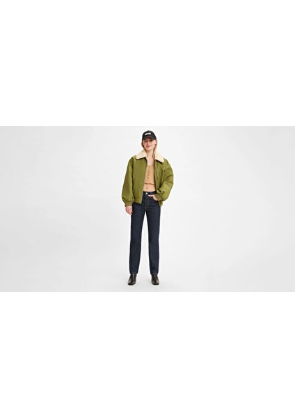 Levi's Koyu Mavi Kadın Normal Belli Regular Fit Denim Pantolon A7742-0000