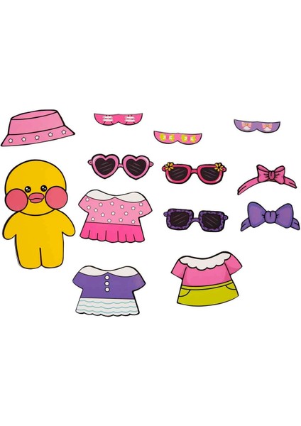 Magnetli Paper Duck Moda Seti fiyatları