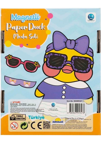 Magnetli Paper Duck Moda Seti modelleri