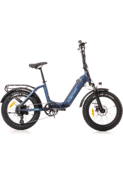 Ural 20" Elektrikli Bisiklet - Şehir Içi Kullanım Için Ideal, 60-80 Km Menzil, E-Bike Lacivert