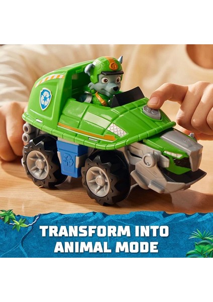 Paw Patrol Rocky's Turtle Vehicle Jungle Pups fırsatları