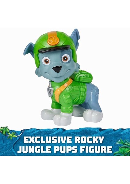 Paw Patrol Rocky's Turtle Vehicle Jungle Pups indirimleri