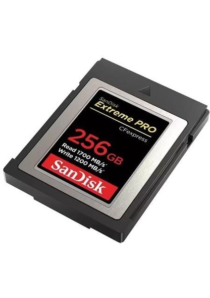 Sandısk 256GB Cfexpress Extreme Pro SDCFE-256G-GN4NN Compact Flash Hafıza Kartı