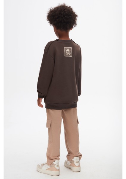 67305 Erkek Çocuk Vizon Mozaik Pantolon fiyatları