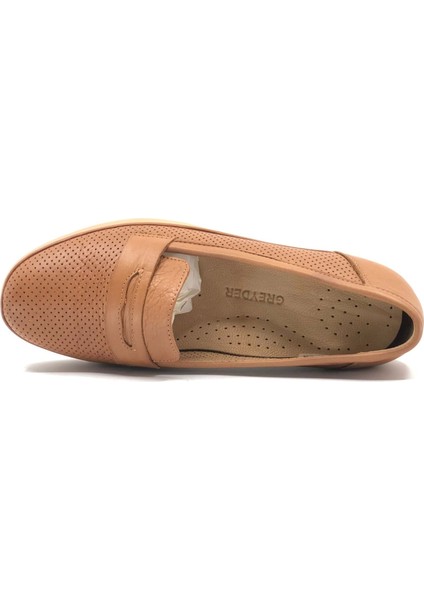 59016 Zn Deri Dolgu Topuk Comfort Casual Kadın Ayakkabı indirimleri