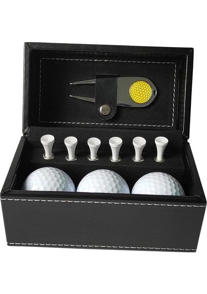 Golf ve Tee Hediye Hediye 6 Golf Tees Erkekler Kadınlar Için Yeşil O Sarı I (Yurt Dışından)