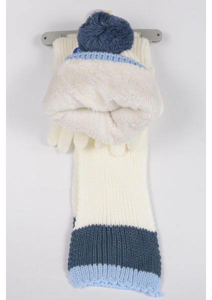 4-8 Yaş 3'lu Cocuk Atkı Bere Eldiven Set fırsatları