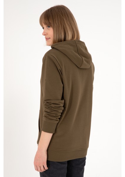 Erkek Haki Sweatshirt 50295175-VR027