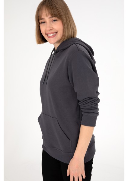 Erkek Antrasit Sweatshirt 50295167-VR006 modelleri