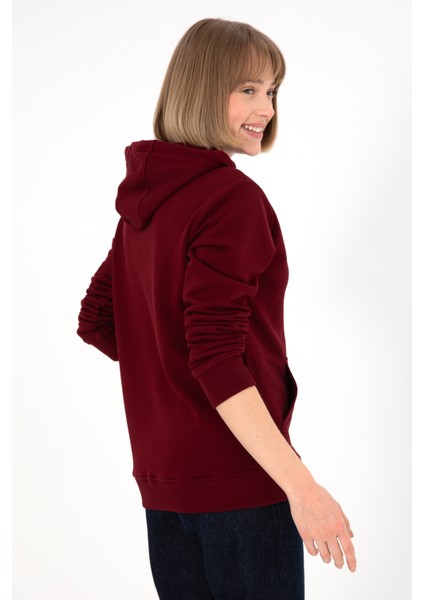 Erkek Bordo Sweatshirt 50295167-VR014 fırsatları