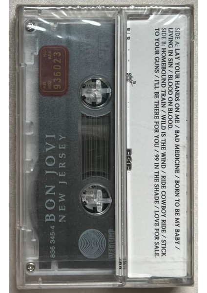 Bon Jovi - New Jersey Kaset