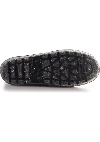 Savana Su Geçirmez Kız Çocuk Yağmur Çizmesi Siyah - Beyaz indirimleri