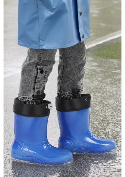 Savana Su Geçirmez Erkek Çocuk Yağmur Çizmesi Mavi