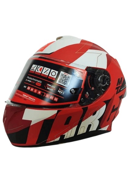 Mthelmets Targo Pro Biger C5 Matt Pearl Mat Kırmızı Kask Xl Beden modelleri
