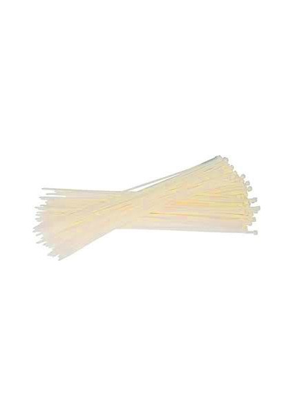 Plastik Çırt Kelepçe 100 Parça Beyaz 3.6X300MM (4767) - CPB7686-7233