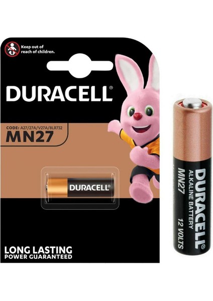 Duracell MN27 Pil (27A Pil) Tekli Paket (4767) - CPB8332-9786